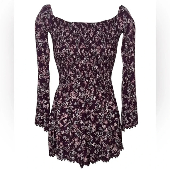 Rue21 Pants - Rue21 | Floral Long Sleeve Romper